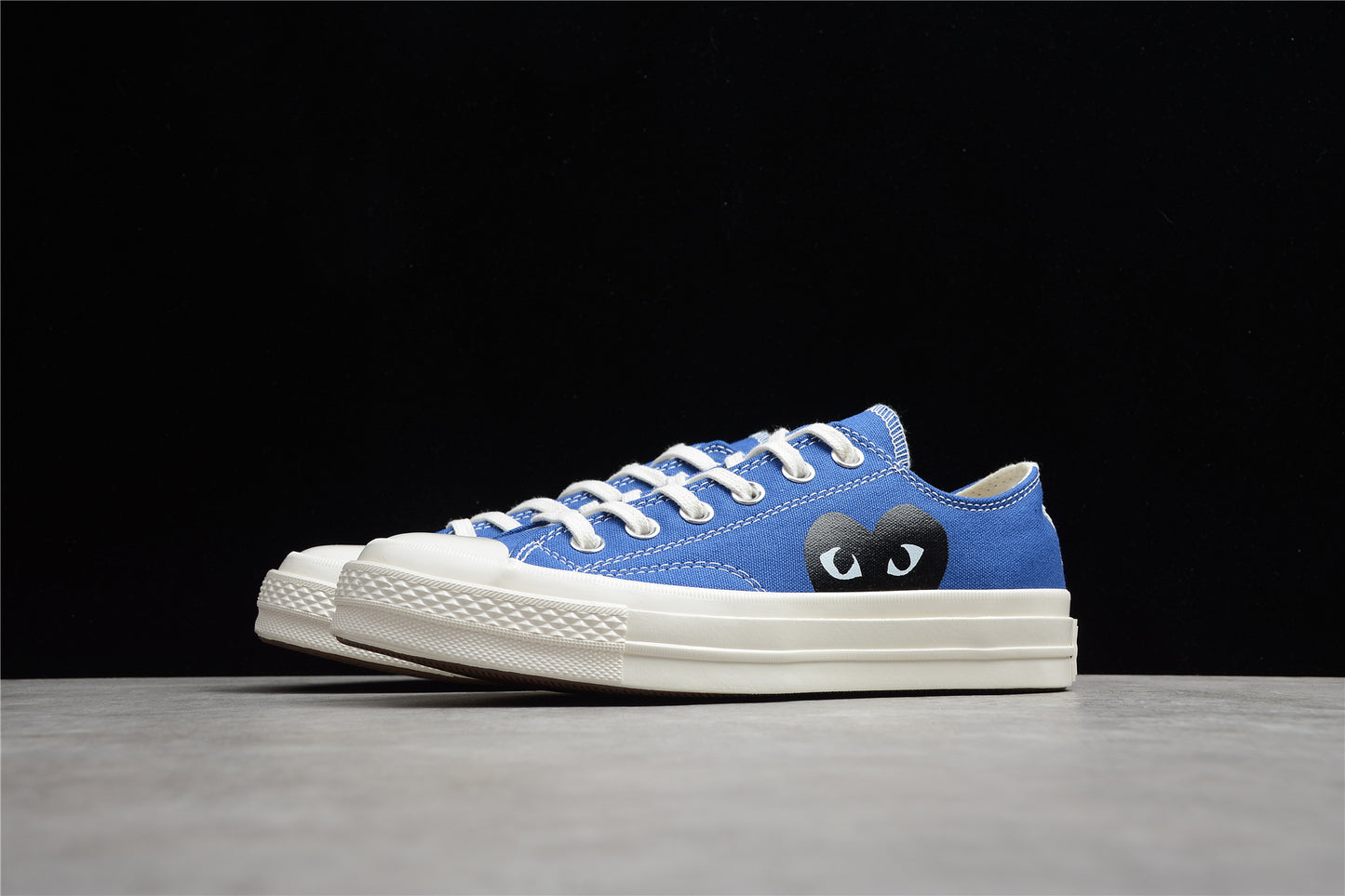 Comme des Garçons Play Chuck 70 low Platforma azul