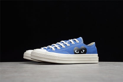 Comme des Garçons Play Chuck 70 low Platforma azul