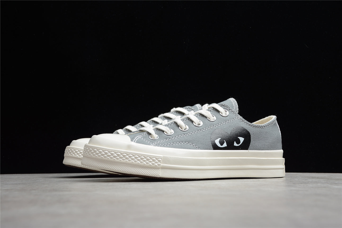 Comme des Garçons Play Chuck 70 low Platforma gris