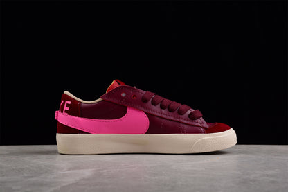 Blazer Low '77 rojo y rosa
