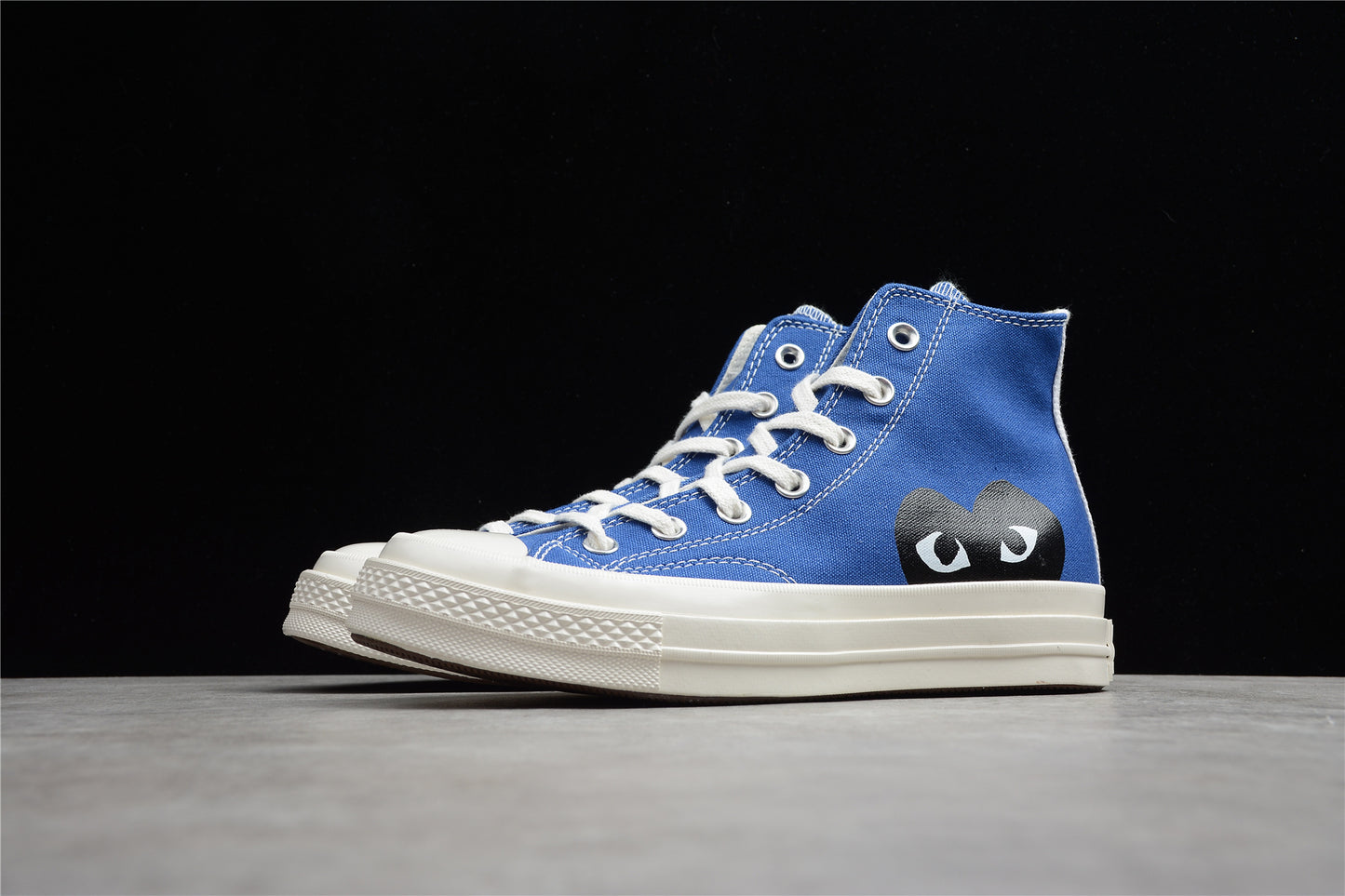 Comme des Garçons Play Chuck 70 HI  Platforma azul
