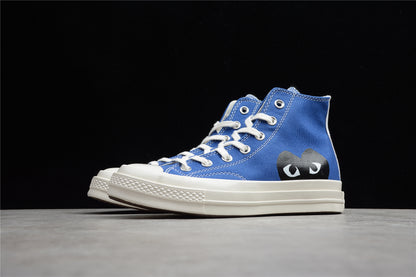 Comme des Garçons Play Chuck 70 HI  Platforma azul