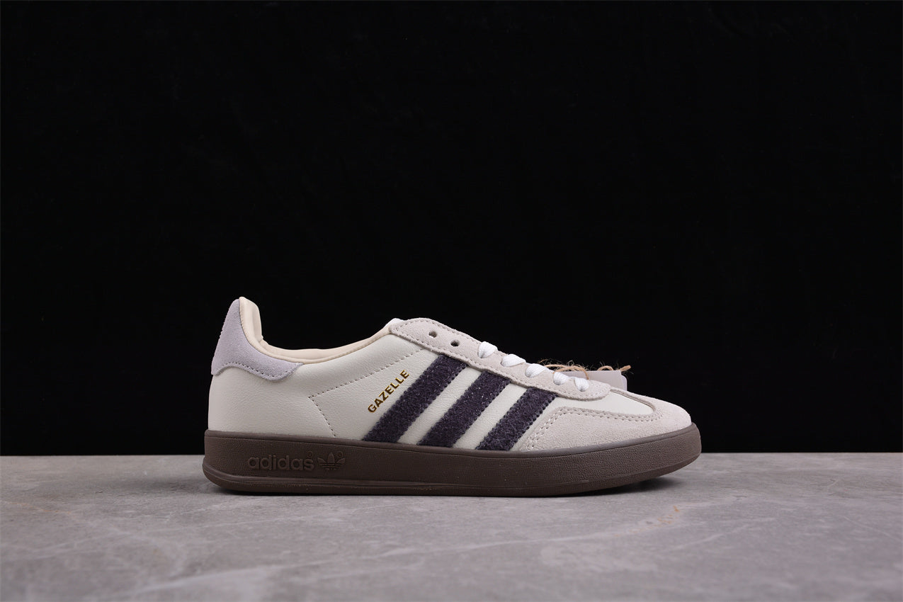 Gazelle blanco hueso y morado