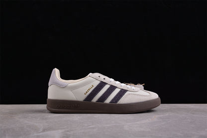 Gazelle blanco hueso y morado