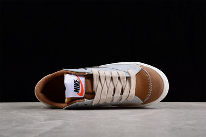 Blazer Low '77 beige y verde oliva