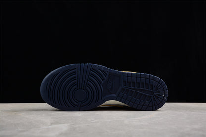 Dunk Low navy, blanco y amarillo