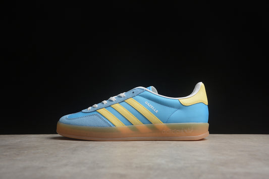 Gazelle azul cielo y amarillo