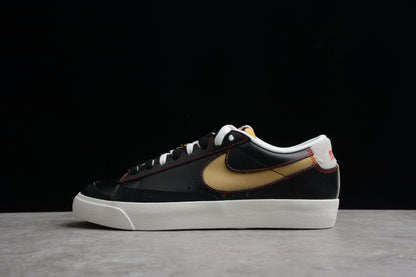 Blazer Low ‘77 PRM “Swoosh 50th Anniversary” negro, beige y dorado