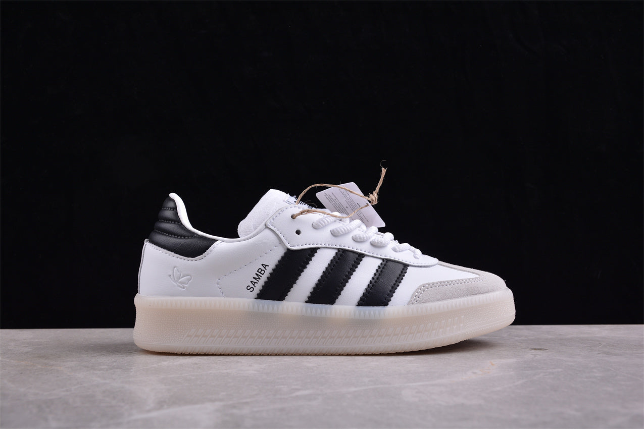 Samba XLG plataforma blanco, negro y dorado