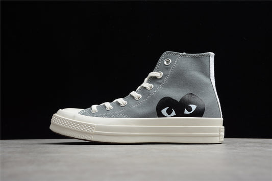 Comme des Garçons Play Chuck 70 HI  Platforma gris