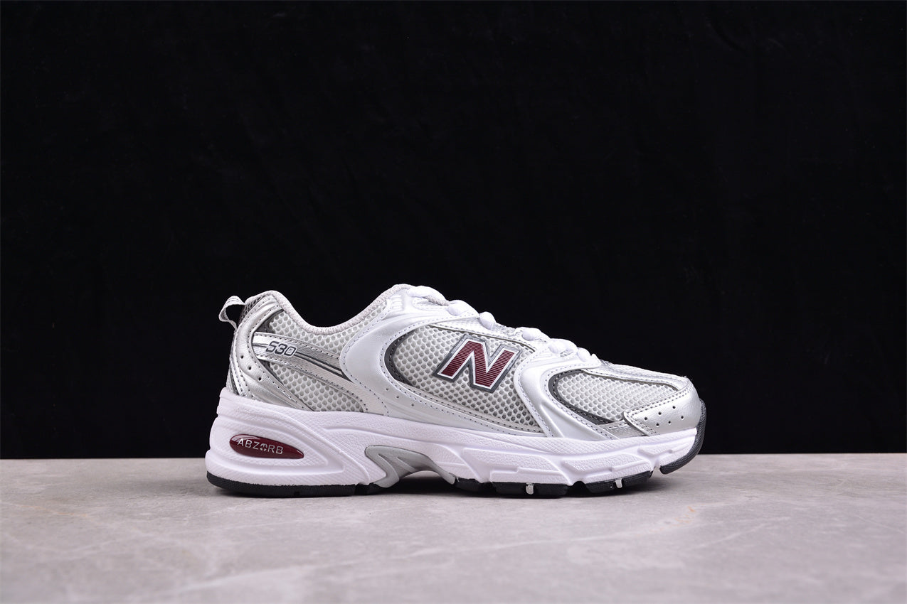 NB 530 plateadas y  burdeos