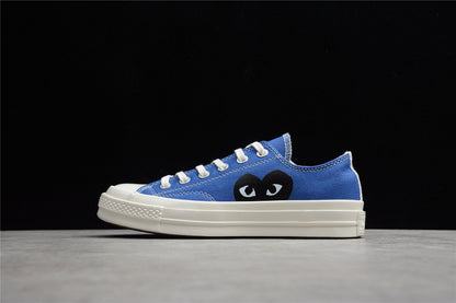 Comme des Garçons Play Chuck 70 low Platforma azul