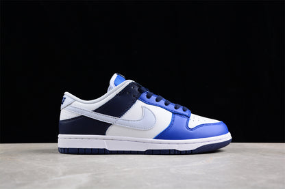 Dunk Low azul y blanco