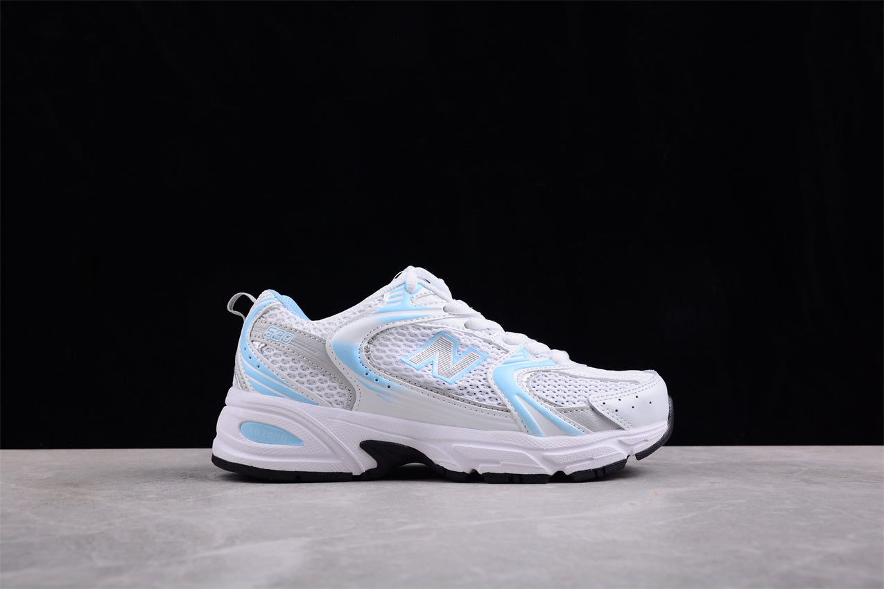 NB 530 blanco y azul celeste