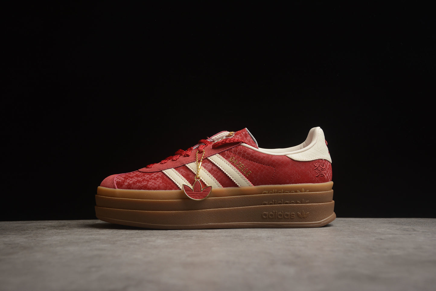Gazelle Bold rojo y blanco