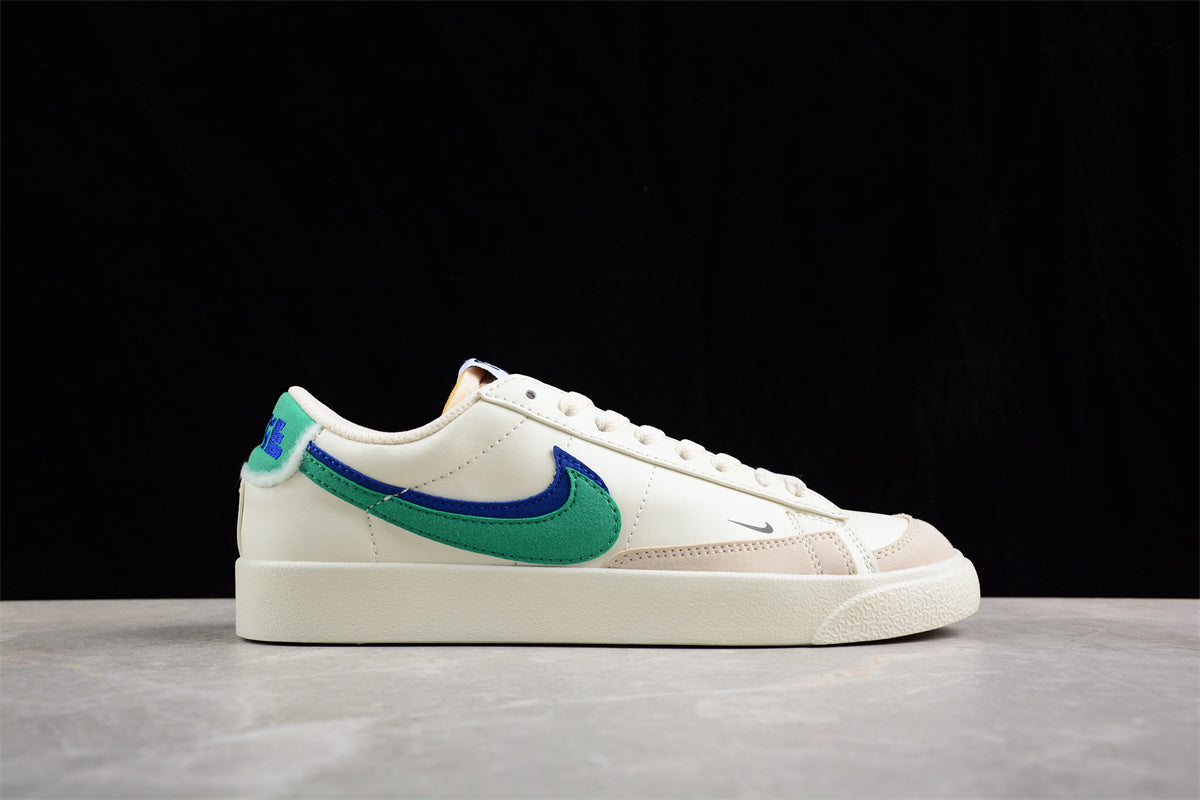 Blazer Low '77 blanco, verde y navy