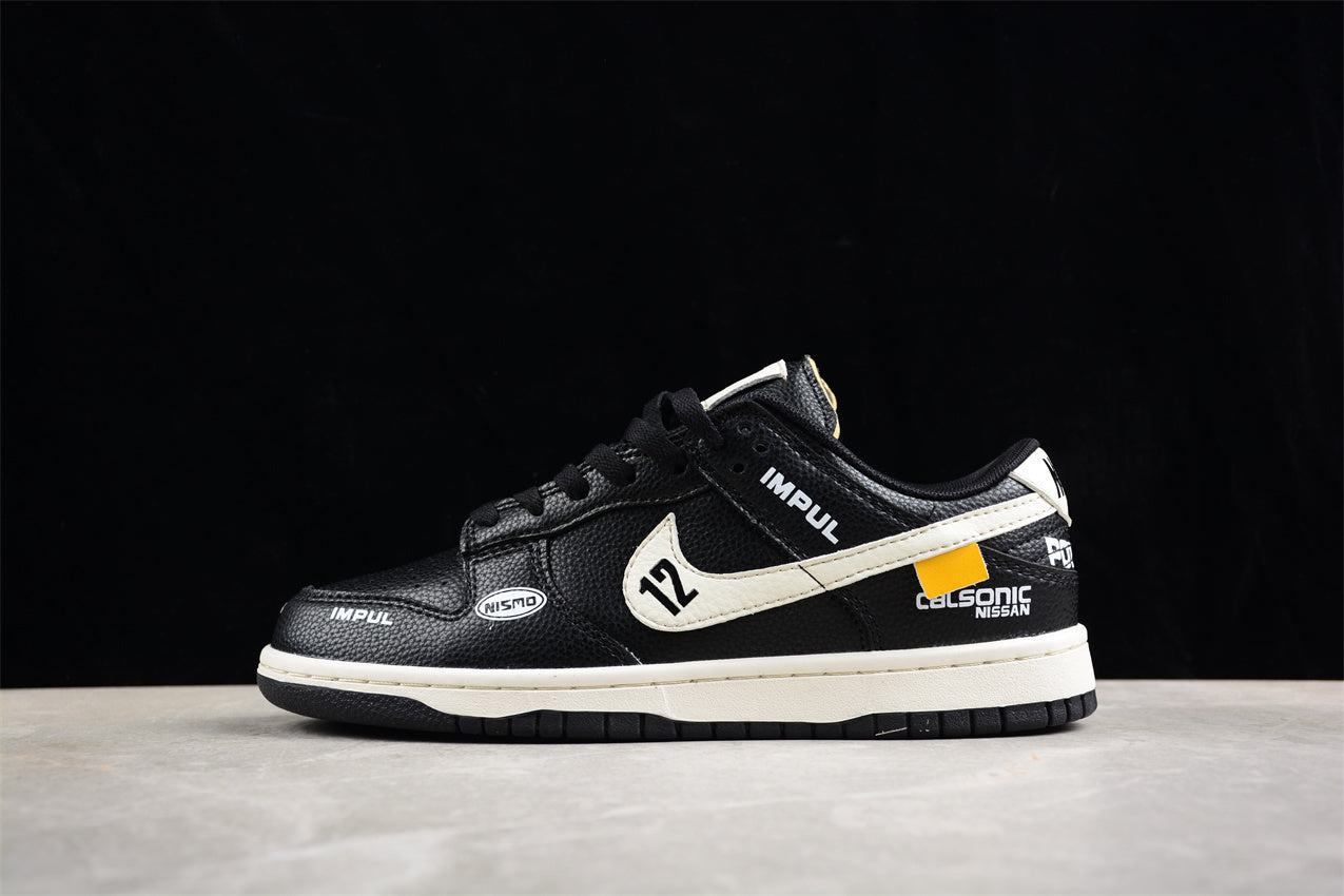 Dunk Low “Calsonic Nissan Impul” negro y blanco