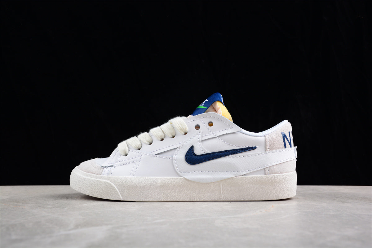 Blazer Low '77 blanco y navy