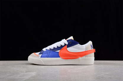 Blazer Low '77 blanco, azul y rojo