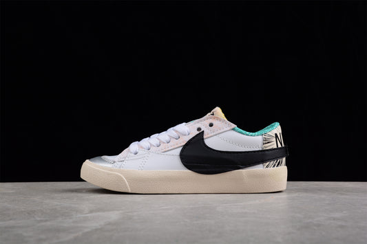 Blazer Low '77 blanco y multicolor