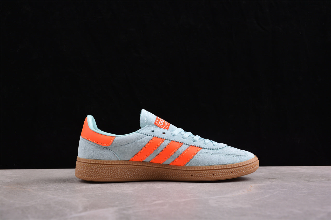 Handball Spezial azul cielo y naranja