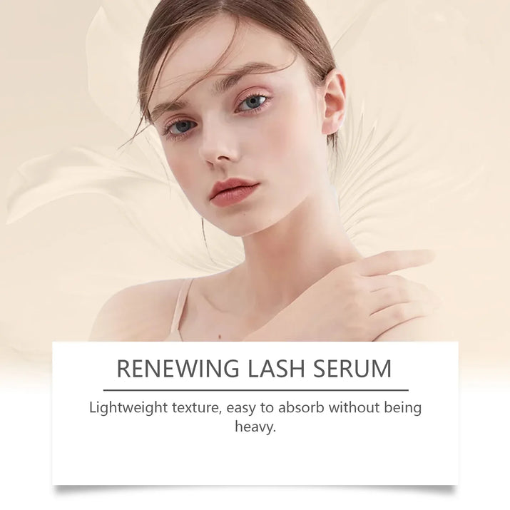 OUHOE Mascara Gentle Moisturizing Long Lasting Natural Looking Lashes Daily Portable Non Smudging Care Solution